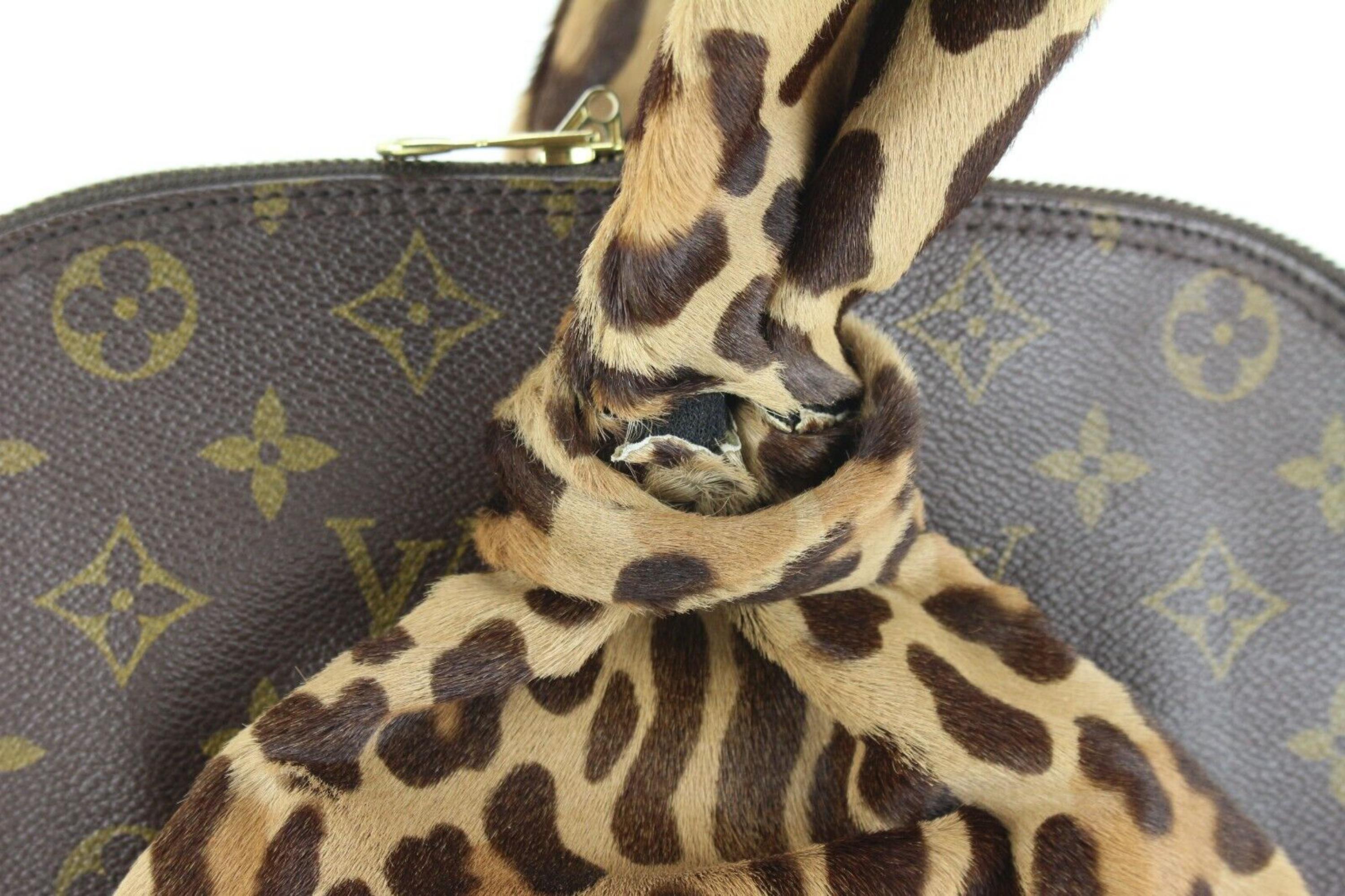 Louis Vuitton Azzedine Alaia Leopard Alma 1LVJ10423 In Good Condition In Dix hills, NY