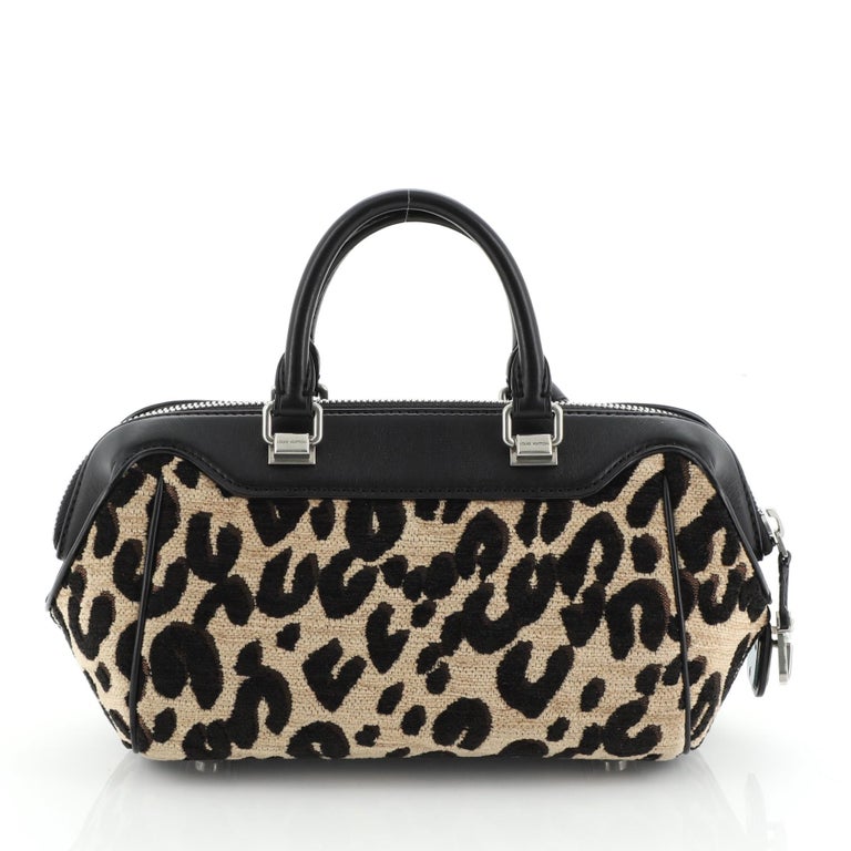 Louis Vuitton Baby Bag Limited Edition Stephen Sprouse Leopard Chenille For Sale at 1stdibs