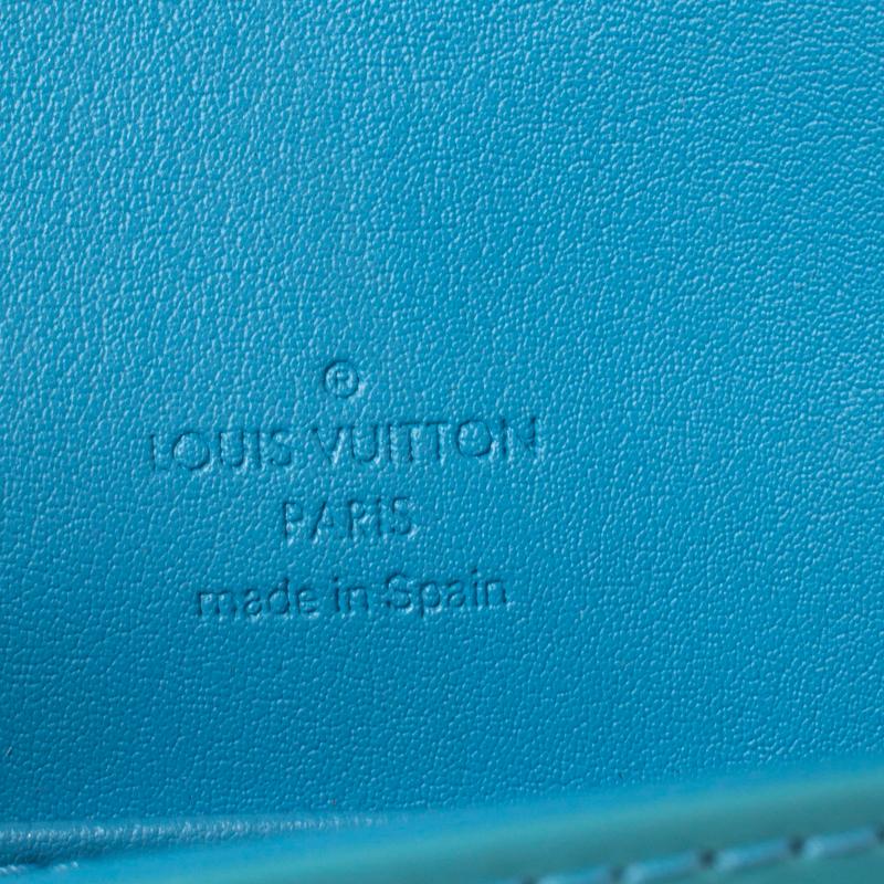Louis Vuitton Baby Blue Monogram Vernis Thompson Street Bag 2