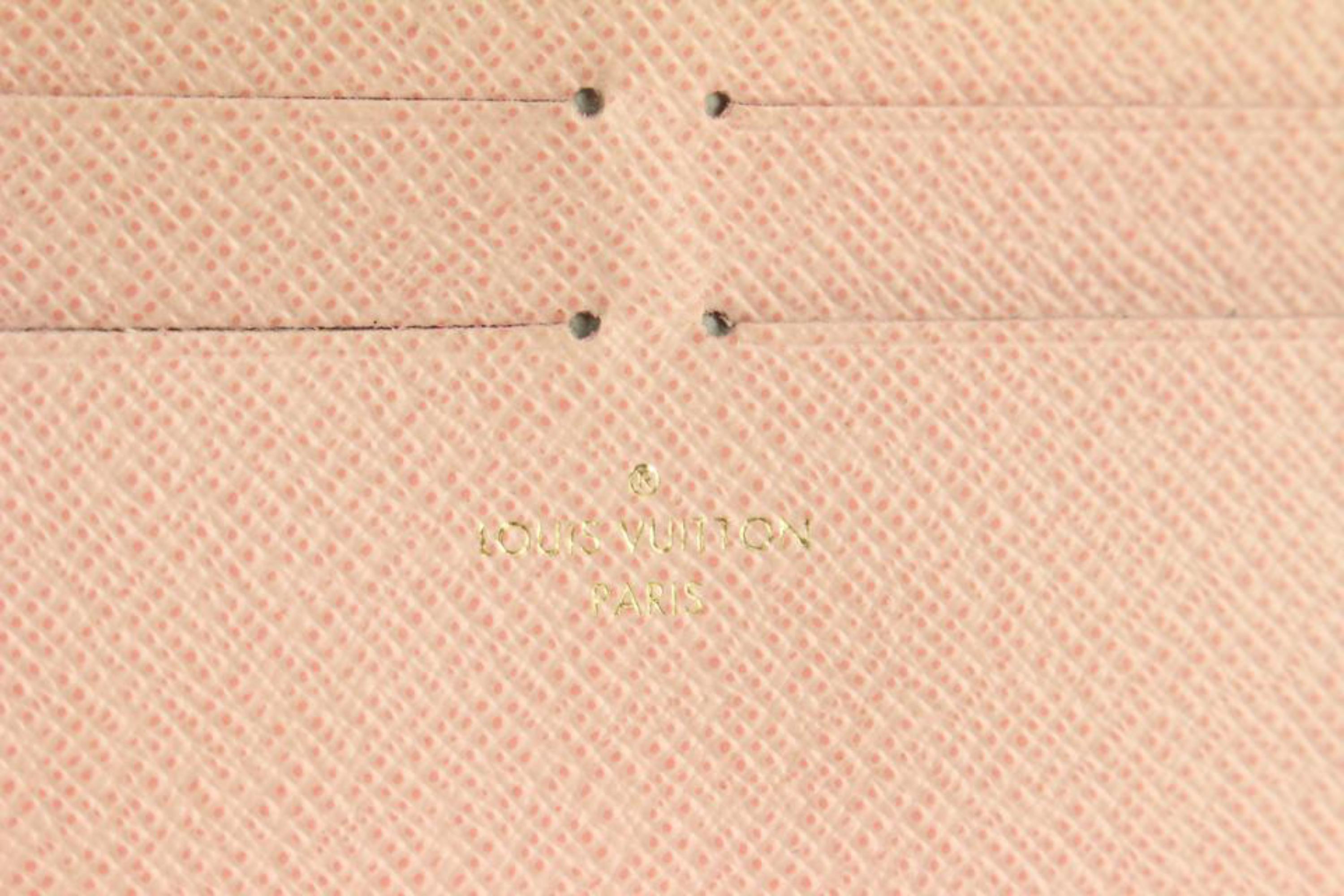 Louis Vuitton Baby Pink Card Holder Pochette Felicie Insert 1217lv25 4