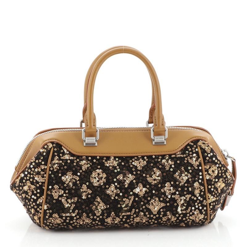Brown Louis Vuitton Baby Speedy Bag Limited Edition Sunshine Express 