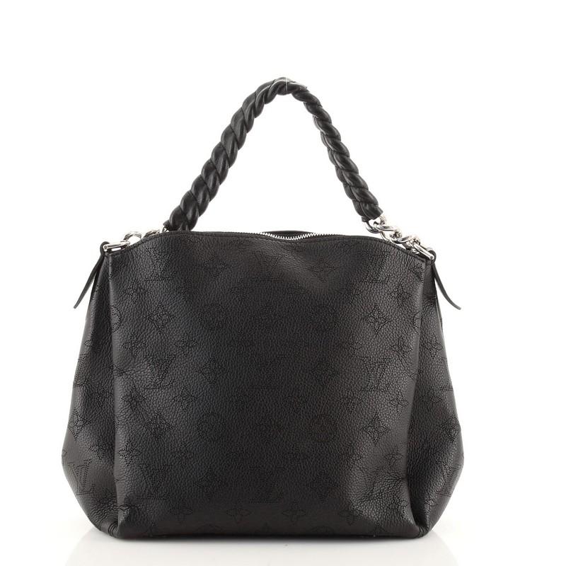Louis Vuitton Babylone Handbag Mahina Leather BB In Good Condition In NY, NY