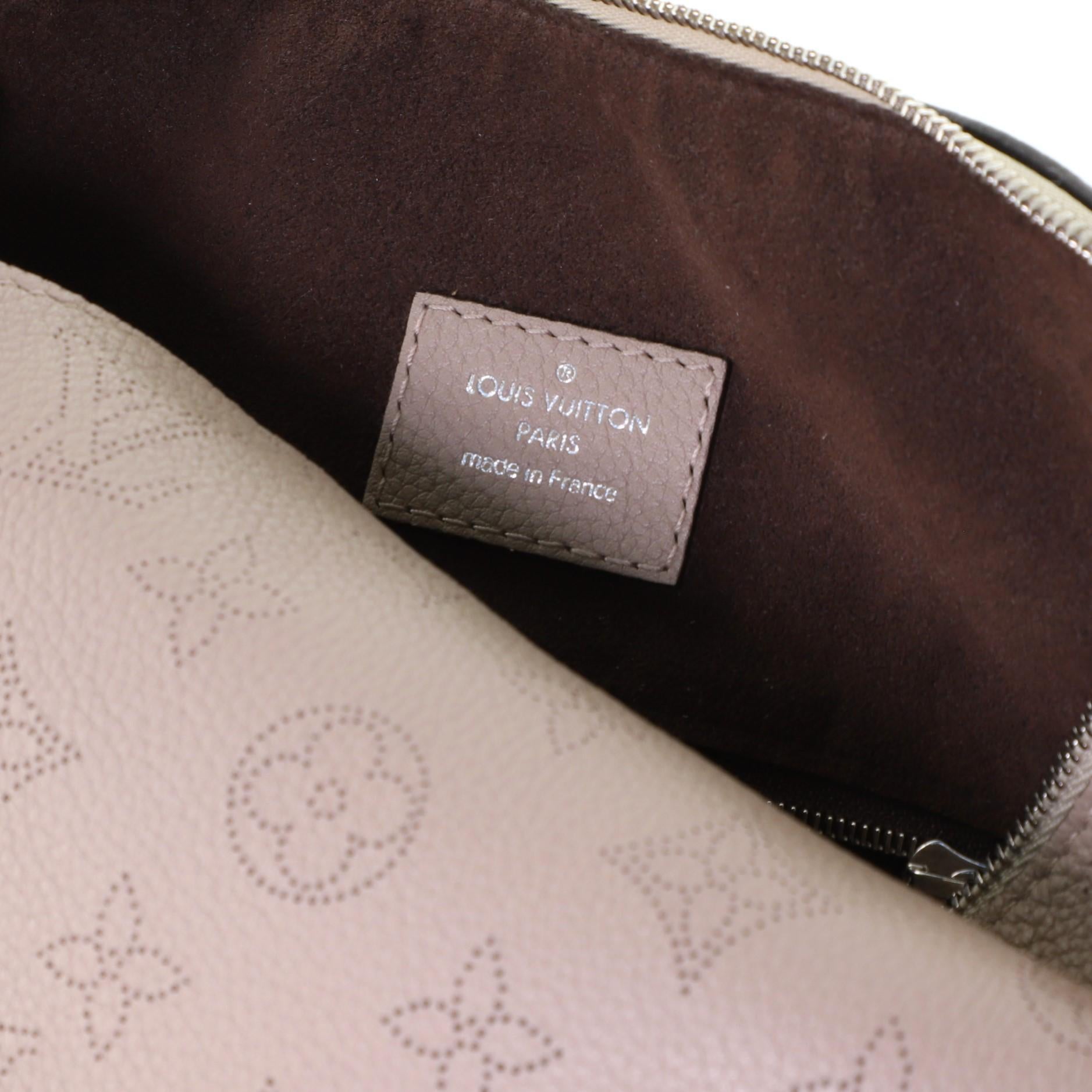 Louis Vuitton Babylone Handbag Mahina Leather BB 1