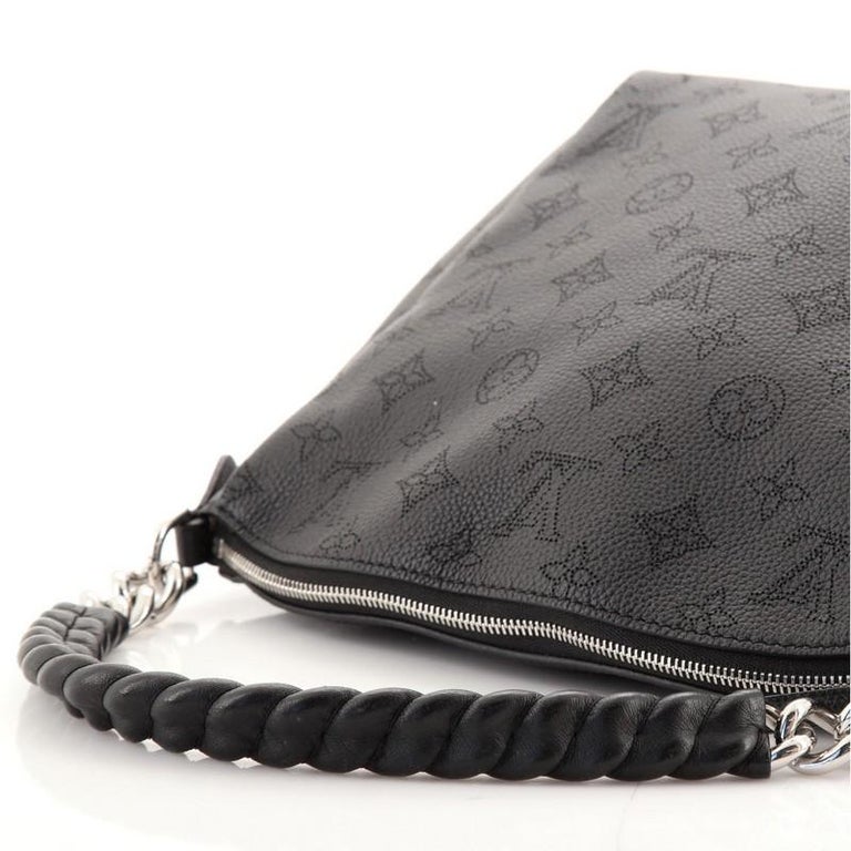 Louis Vuitton Babylone Handbag Mahina Leather BB For Sale 3