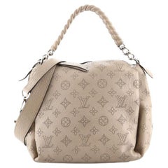  Louis Vuitton Babylone Handbag Mahina Leather BB