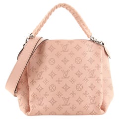 Louis Vuitton Babylone Handbag Mahina Leather BB For Sale at 1stDibs
