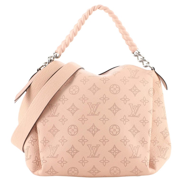 Louis Vuitton Babylone Handbag Mahina Leather BB For Sale at 1stDibs