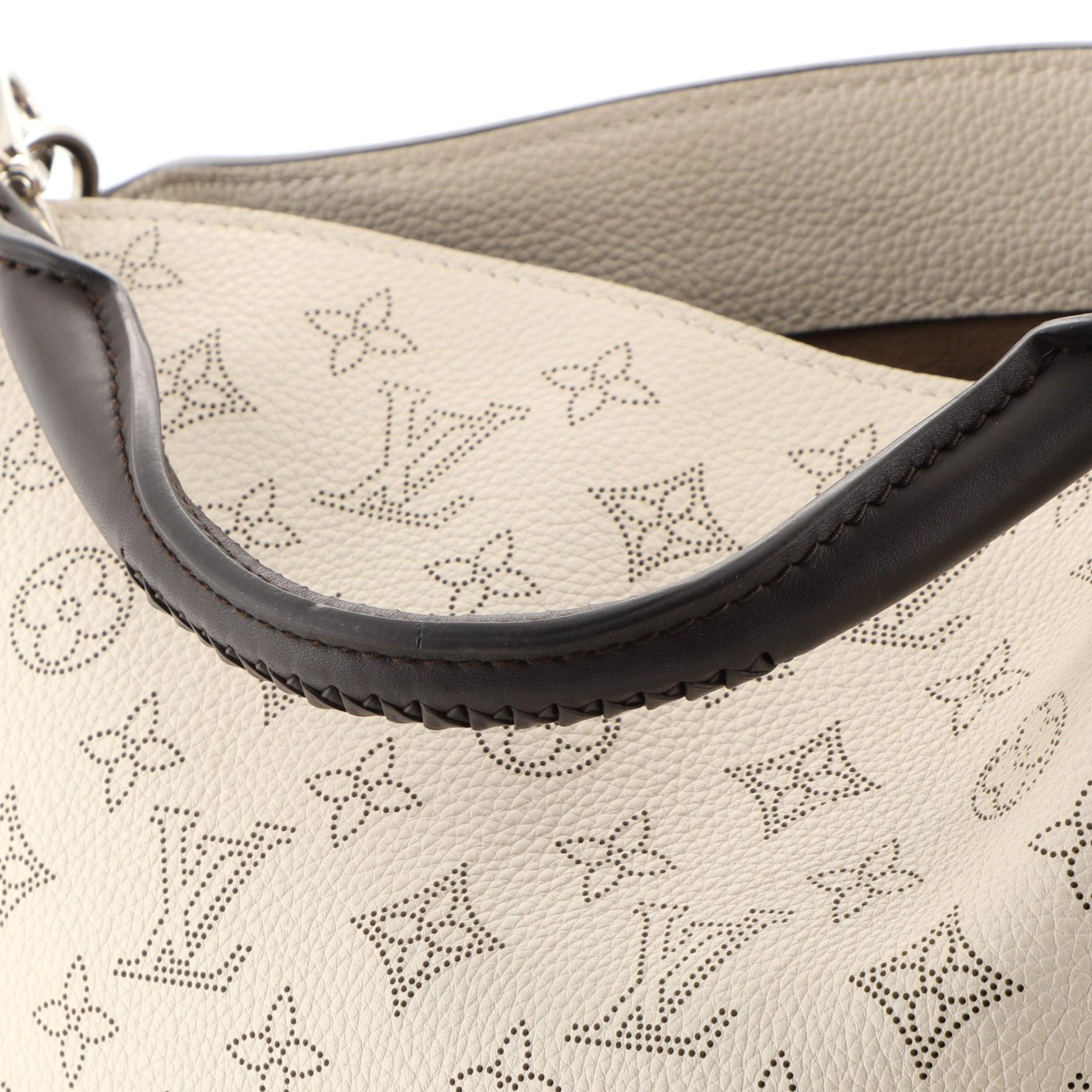 Women's Louis Vuitton Babylone Handbag Mahina Leather PM