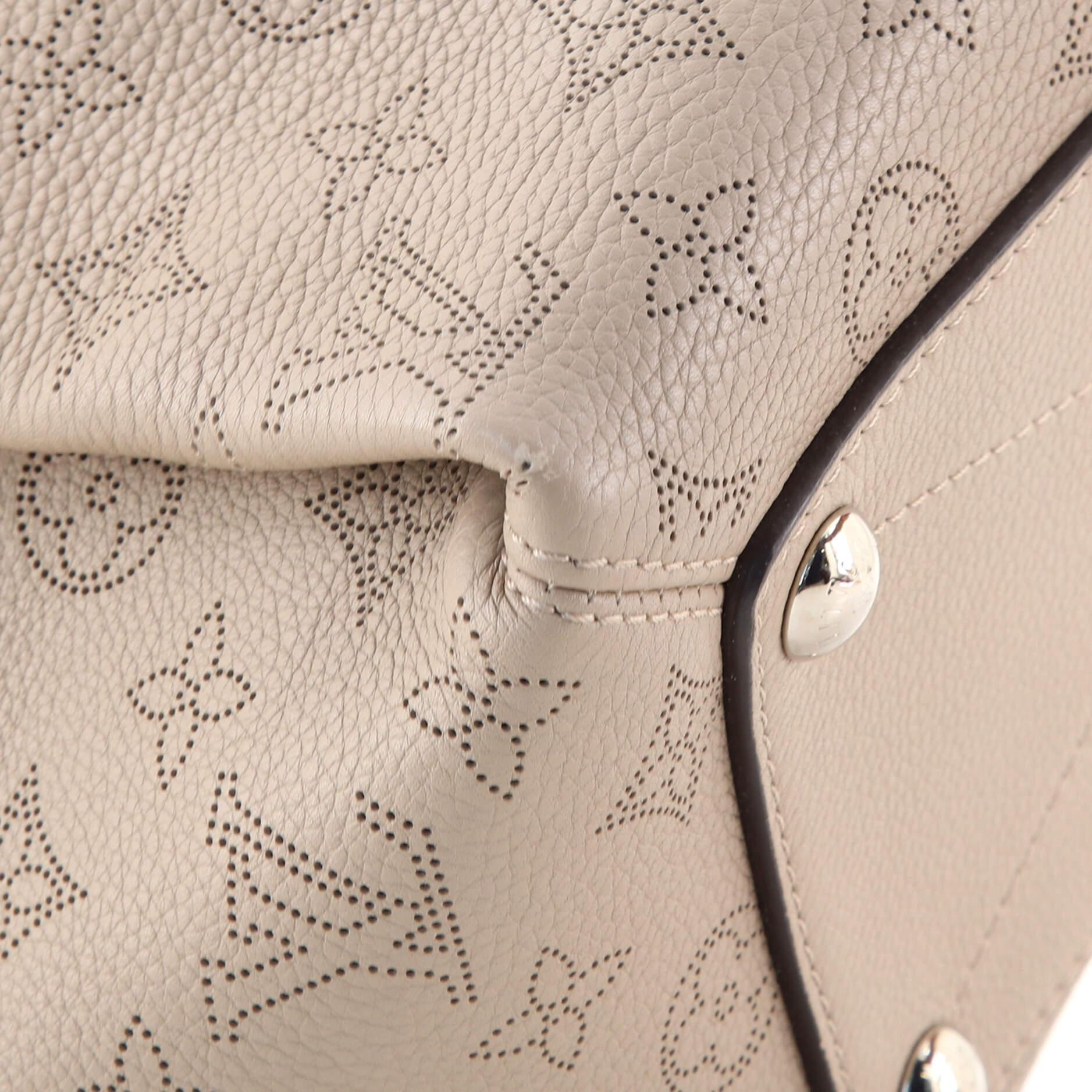 Louis Vuitton Babylone Handbag Mahina Leather PM 1