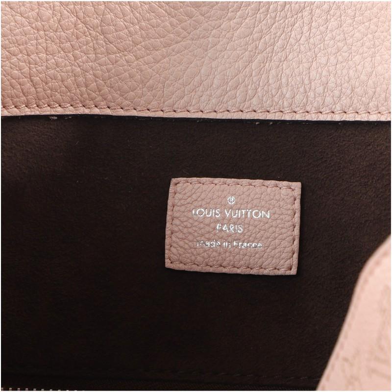 Louis Vuitton Babylone Handbag Mahina Leather PM 4