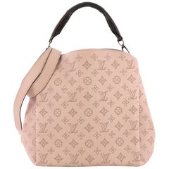 Louis Vuitton Babylone Handbag Mahina Leather PM