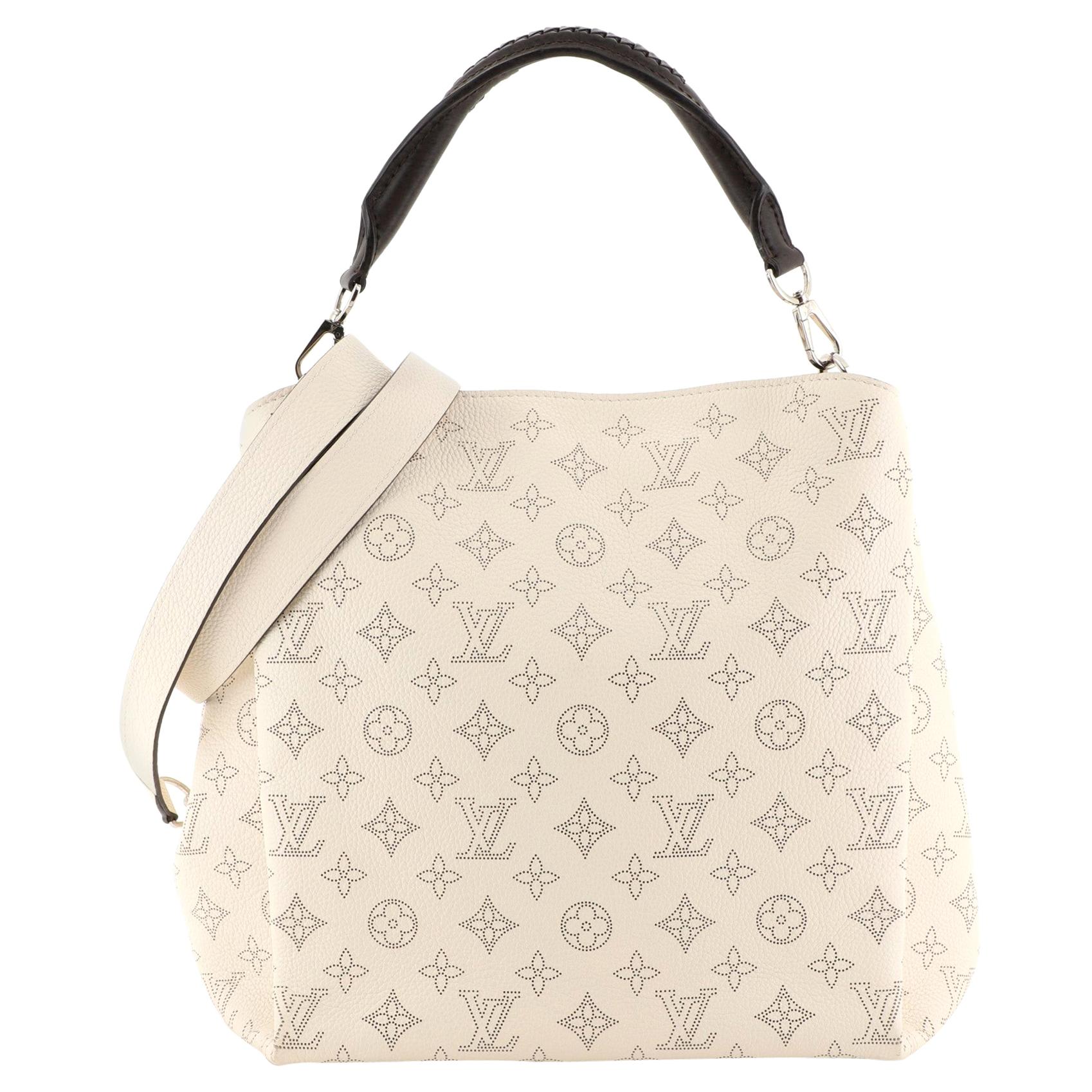 Louis Vuitton Babylone Handbag Mahina Leather PM