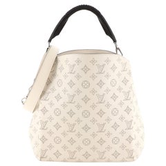 Louis Vuitton Magnolia Monogram Mahina Leather Babylone PM Bag at 1stDibs