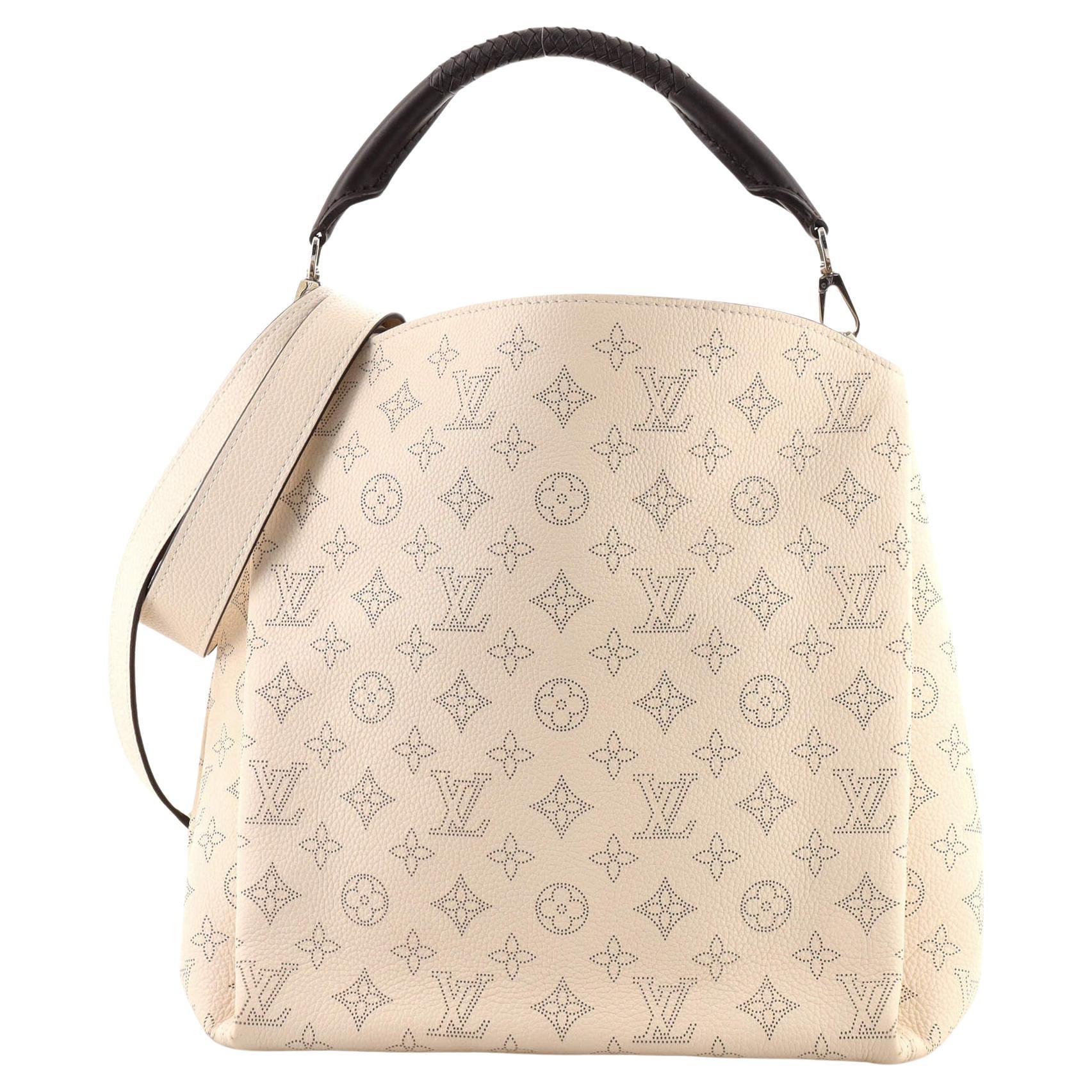 Louis Vuitton Babylone Handbag Mahina Leather PM