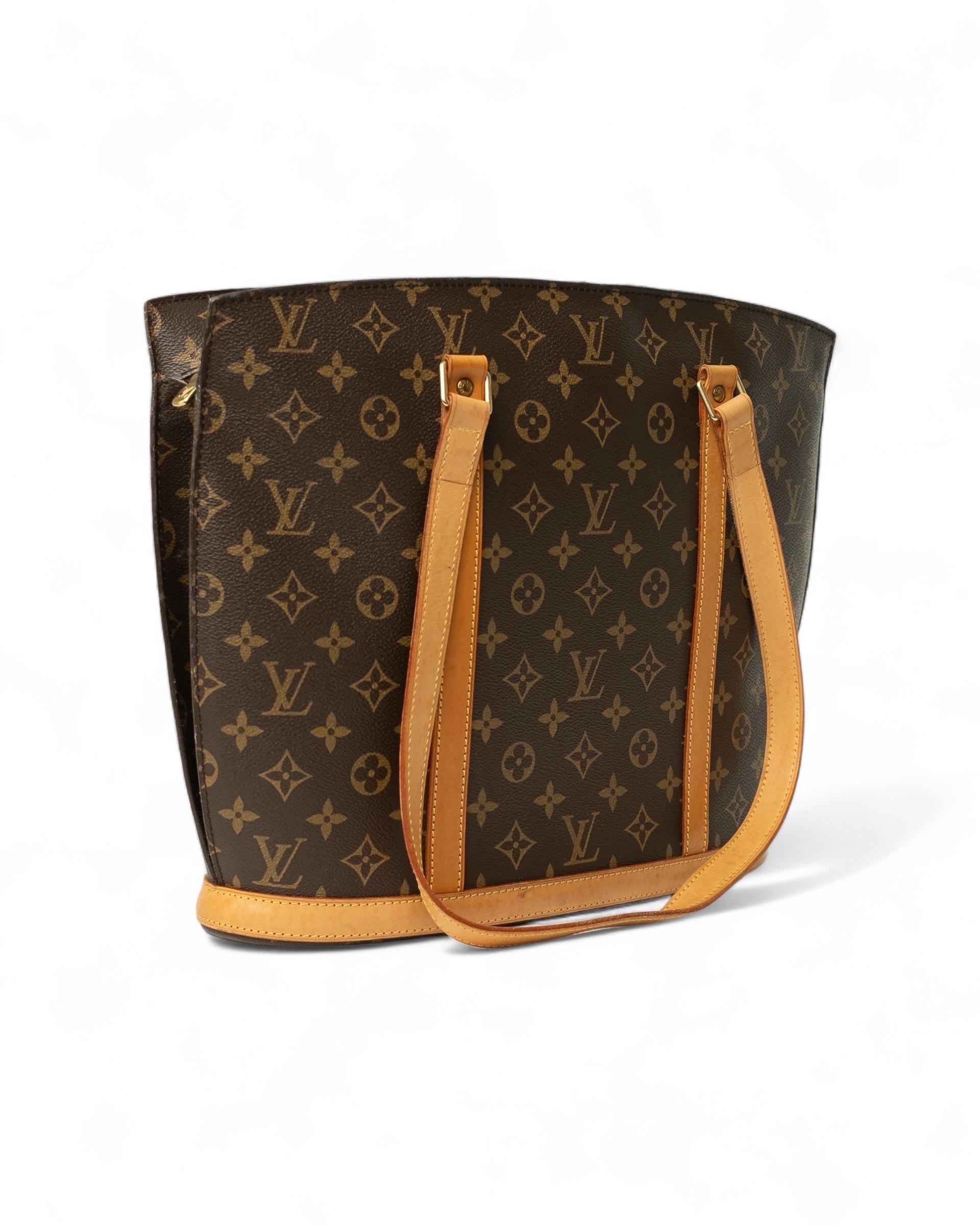 Inserto Organizer In Feltro Per Borsa LV Noe BB | Con Tasca Cerniera Rimovibile, 9 Tasche, Marrone, 24.5x16.7x15 Cm