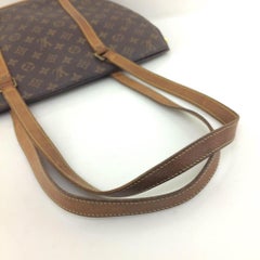 Louis Vuitton Babylone Monogram 865799 Brown Coated Canvas Tote