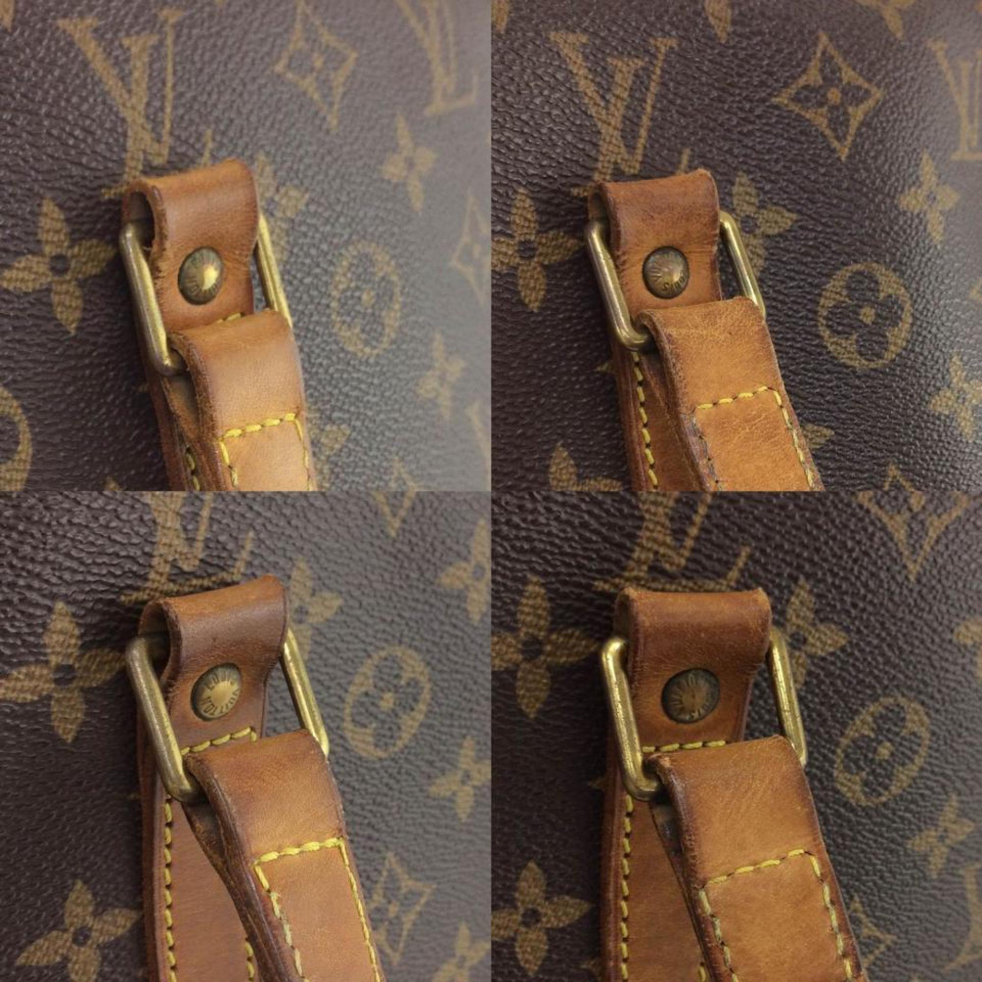 Louis Vuitton Babylone Monogram 865799 Brown Coated Canvas Tote For ...