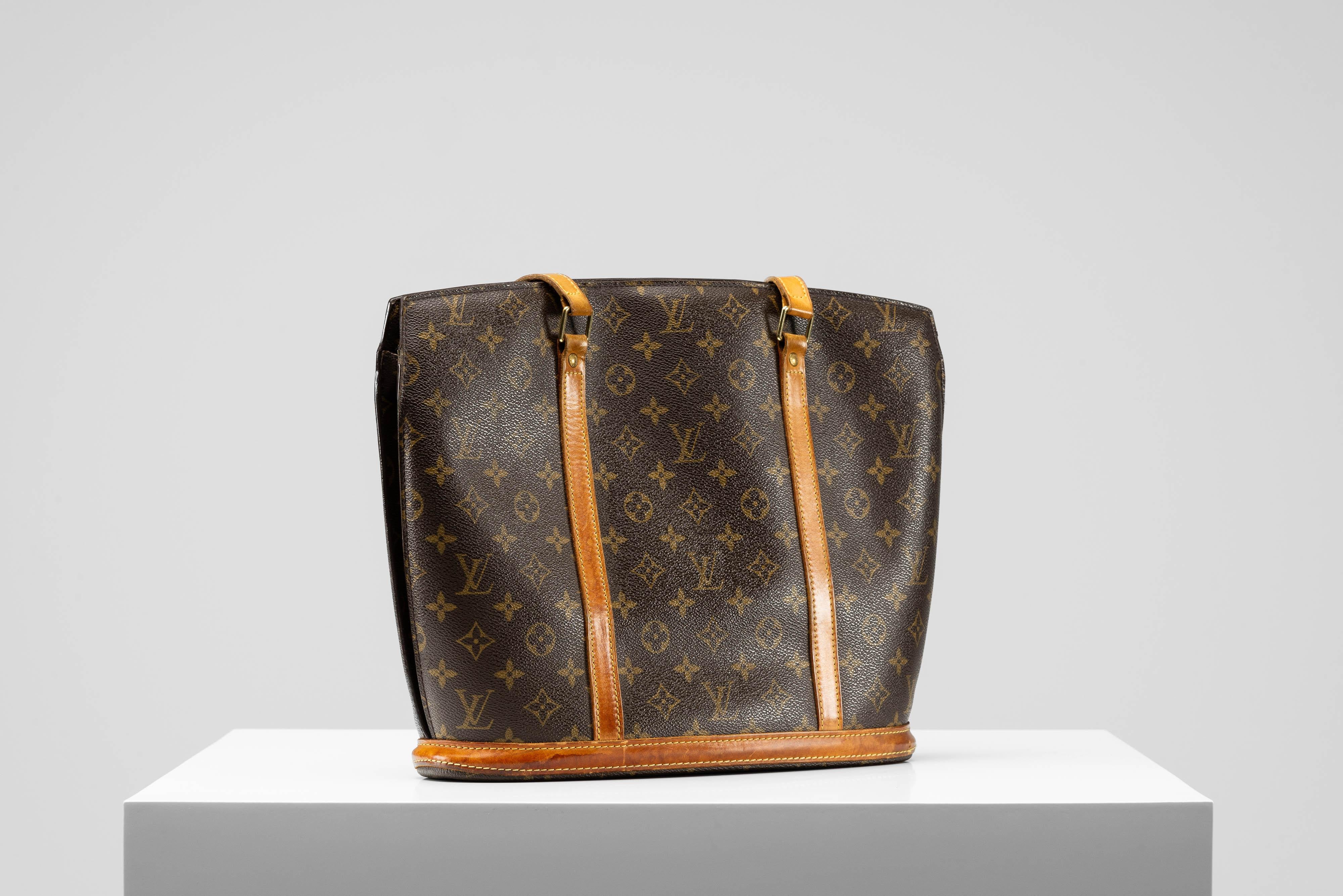 Louis Vuitton Babylone Monogram Canvas Vintage Tote Bag In Good Condition In Roosendaal, NL