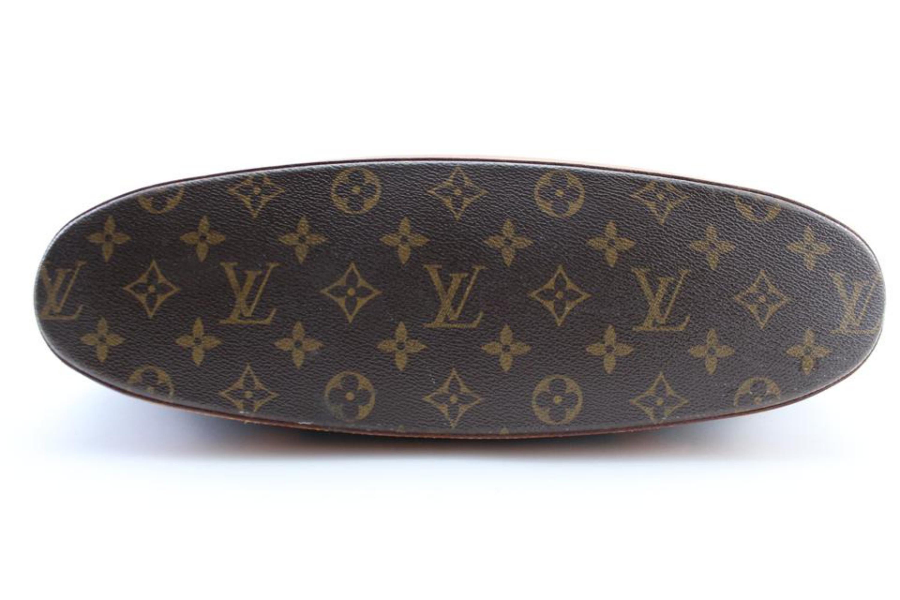 Louis Vuitton Babylone Zip Tote 8lr0212 Brown Coated Canvas Shoulder Bag For Sale 6
