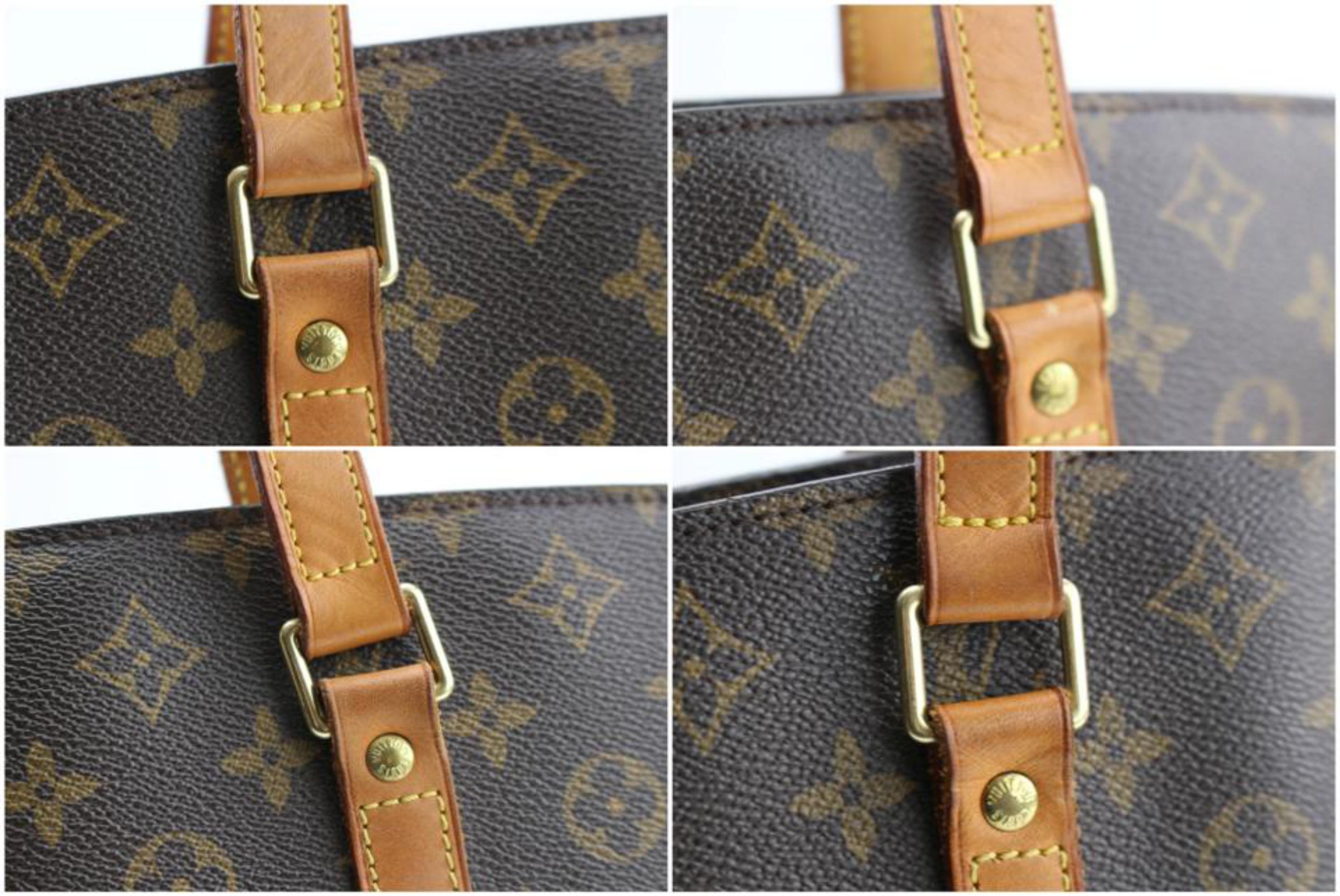 Women's Louis Vuitton Babylone Zip Tote 8lr0212 Brown Coated Canvas Shoulder Bag For Sale