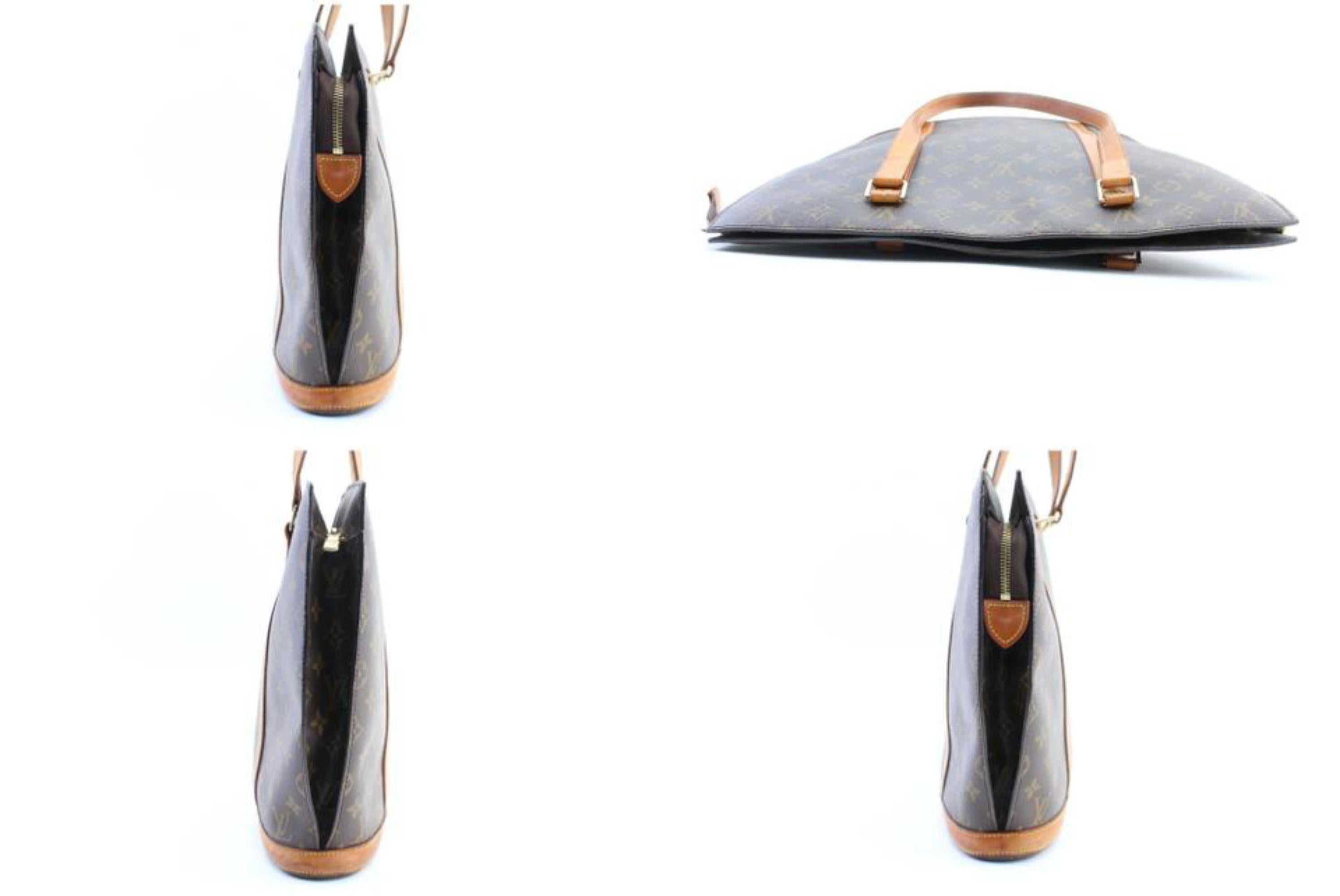 Louis Vuitton Babylone Zip Tote 8lr0212 Brown Coated Canvas Shoulder Bag For Sale 3
