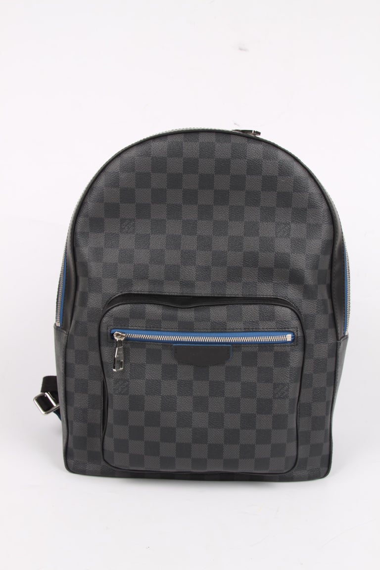 Louis Vuitton Backpack Josh Damier Graphite Neon - grijs/zwart/blauw at  1stDibs