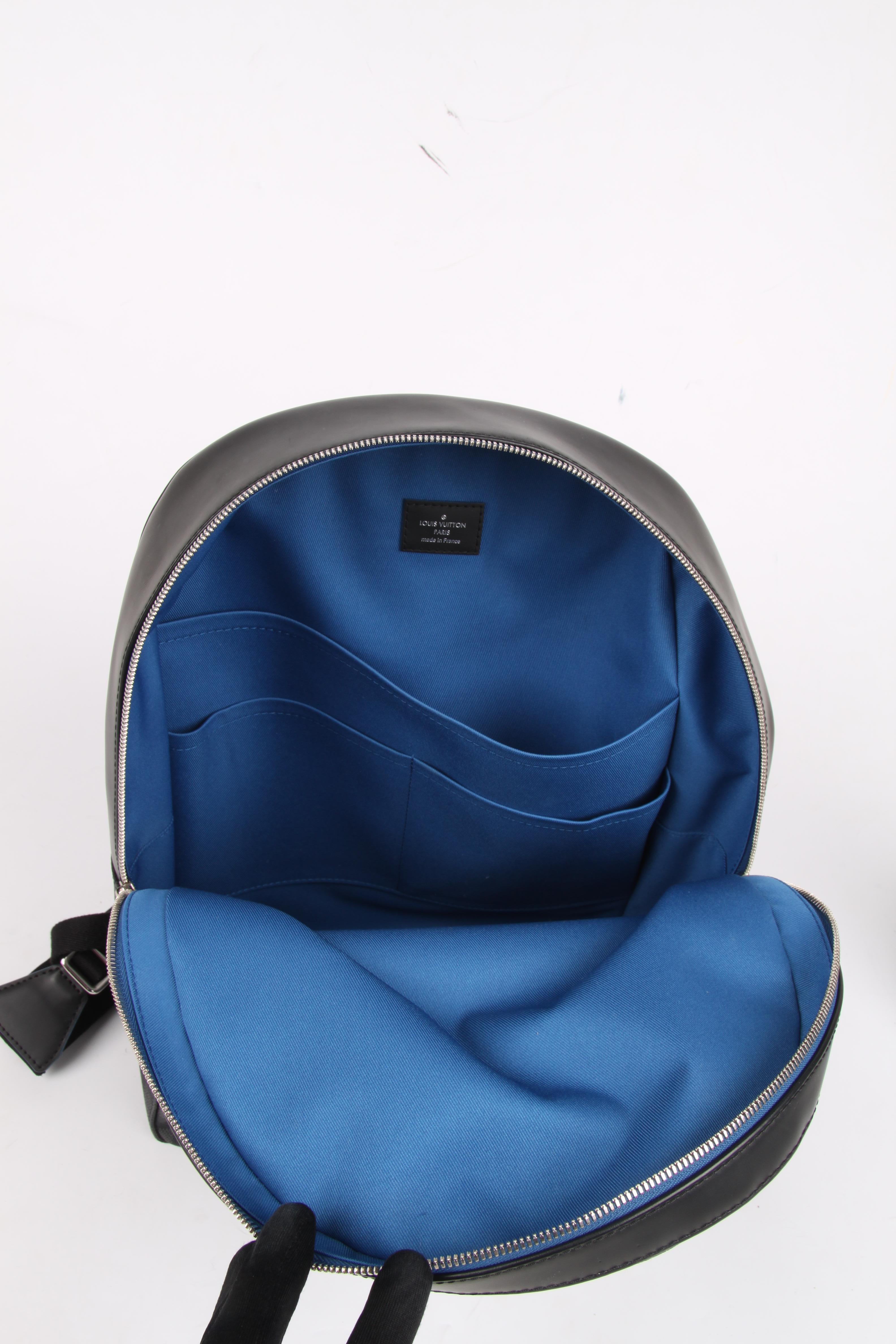   Louis Vuitton Backpack Josh Damier Graphite Neon - grijs/zwart/blauw    1