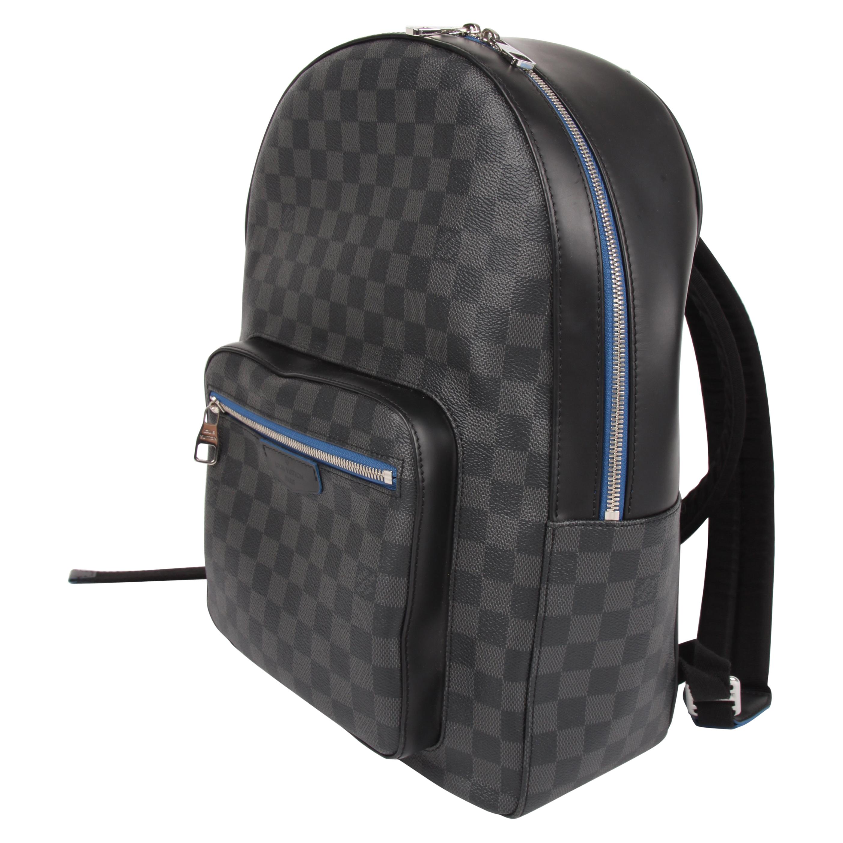 Louis Vuitton Backpack Josh Damier Graphite Neon - grijs/zwart/blauw