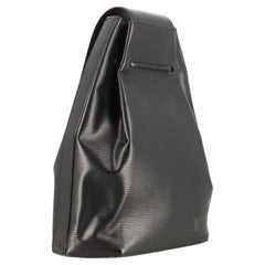 Louis Vuitton Backpack Leather Epi Black 