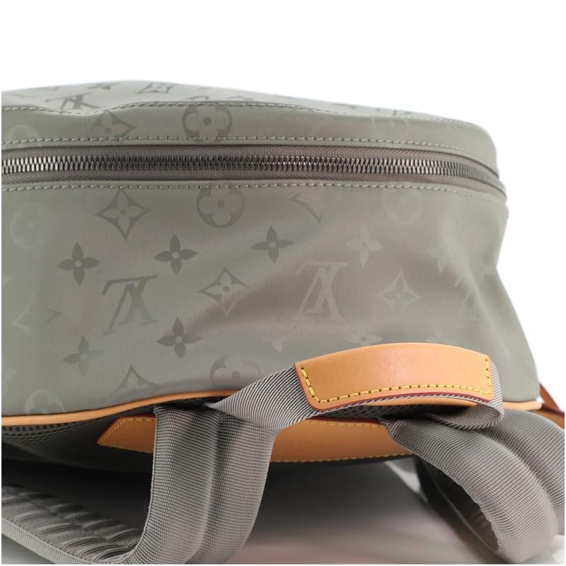 Gray Louis Vuitton Backpack Limited Edition Titanium Monogram Canvas PM