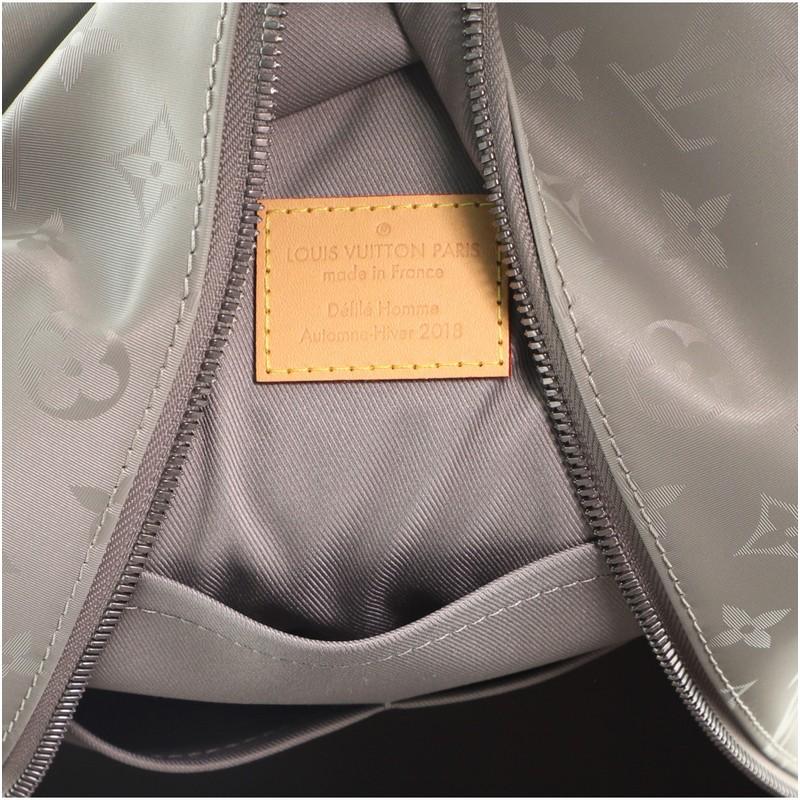 Louis Vuitton Backpack Limited Edition Titanium Monogram Canvas PM In Good Condition In NY, NY
