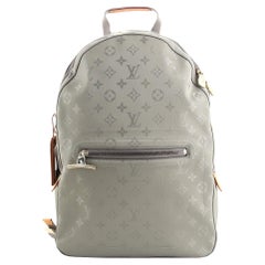Louis Vuitton Backpack Limited Edition Titanium Monogram Canvas PM