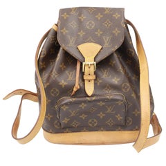Louis Vuitton Backpack Montsouris in Monogram Canvas