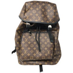Louis Vuitton Backpack Zack Monogram Macassar Brown 