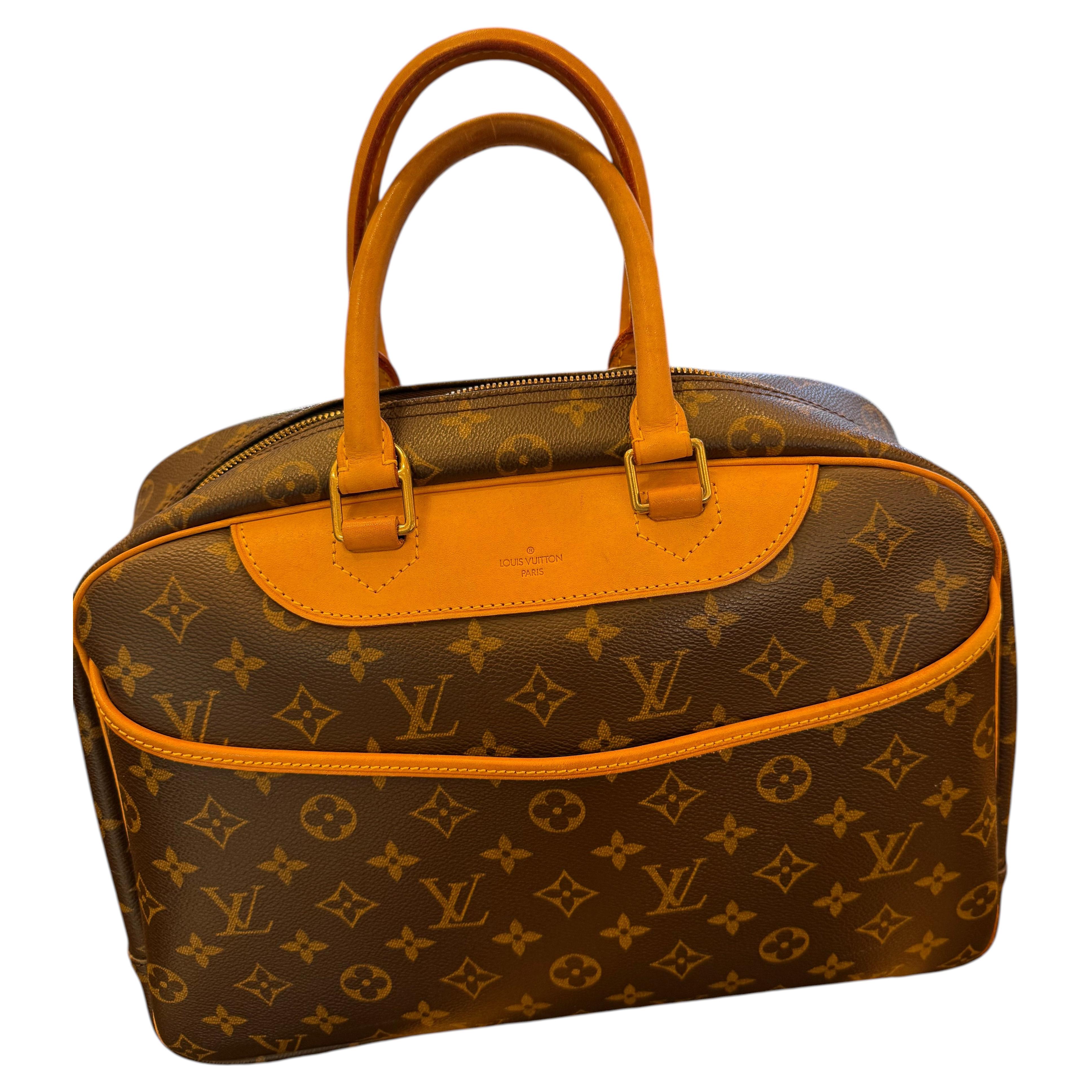 Louis Vuitton Tasche 35 cm, Louis Vuitton Duffle Bag, Monogram Top-Handle Tote Bag