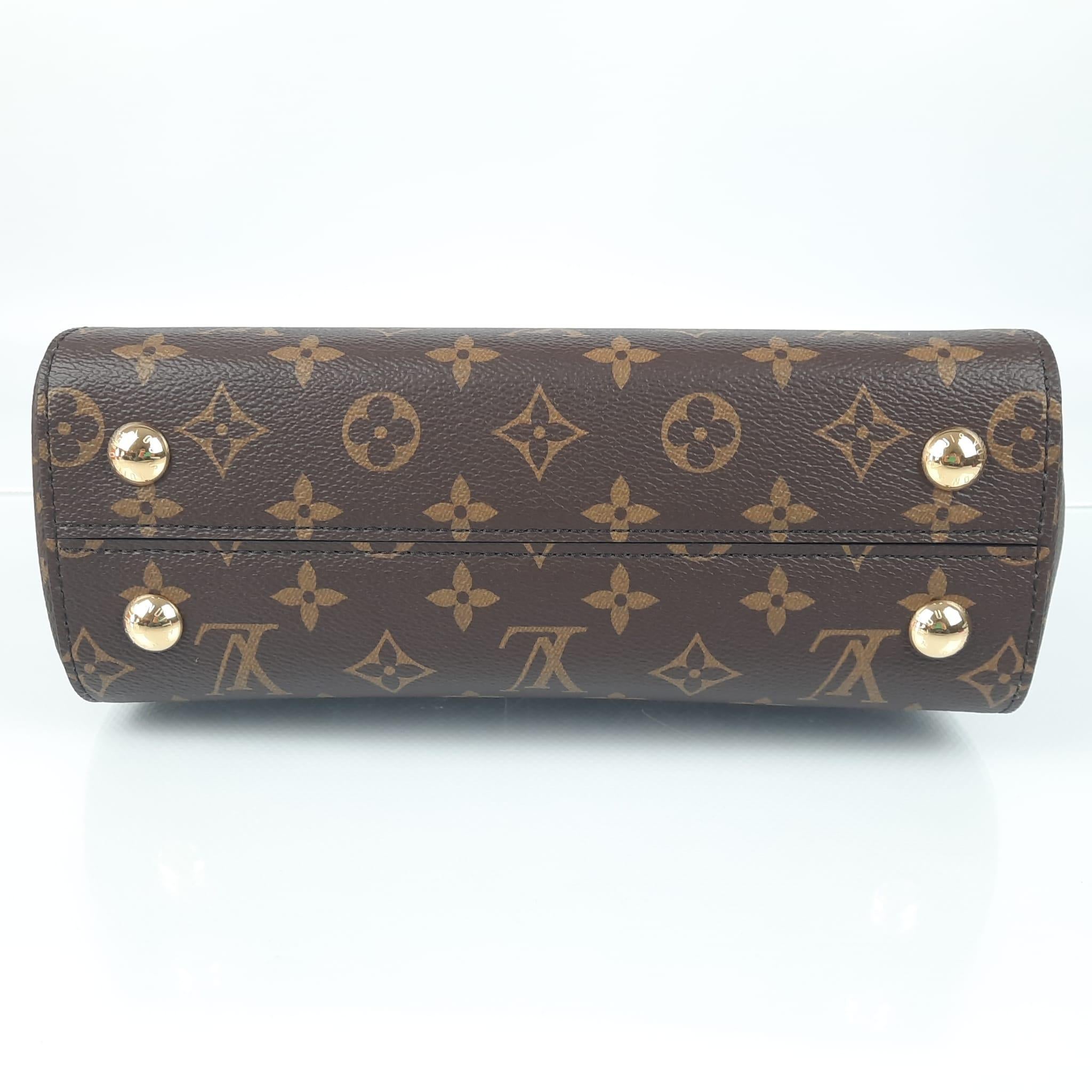 Louis Vuitton Bag Cluny BB Fuchsia Pink, Burgundy Red Monogram canvas In New Condition In Nicosia, CY