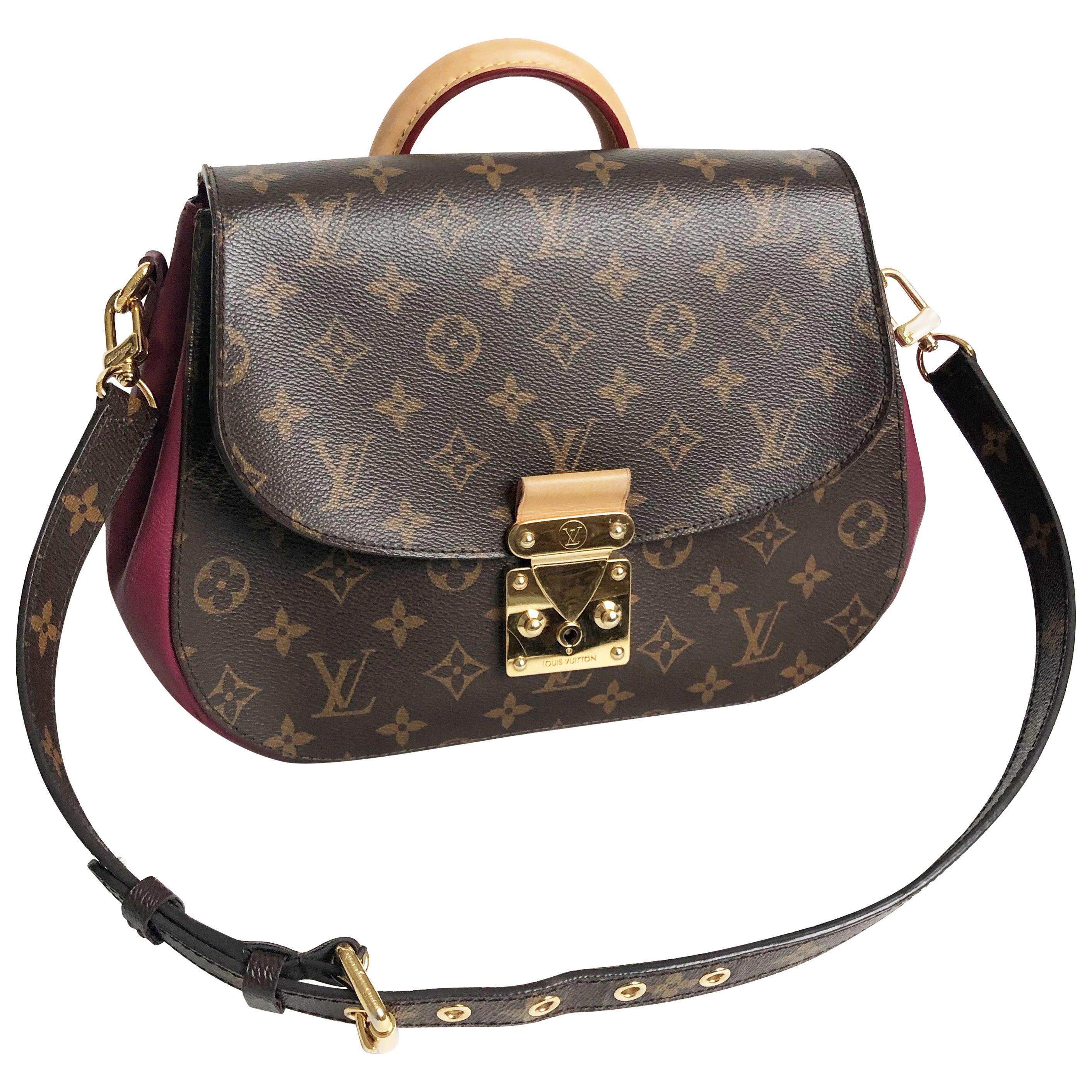 Louis Vuitton Bag Eden MM Monogram Aurore Bag with Shoulder Strap + Dust Cover For Sale