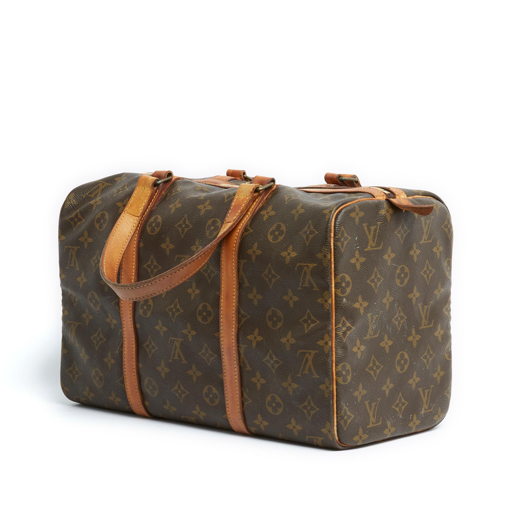 Louis Vuitton Bag Hand Vintage square Speedy 35 LV Serviced 2023 In Good Condition For Sale In PARIS, FR