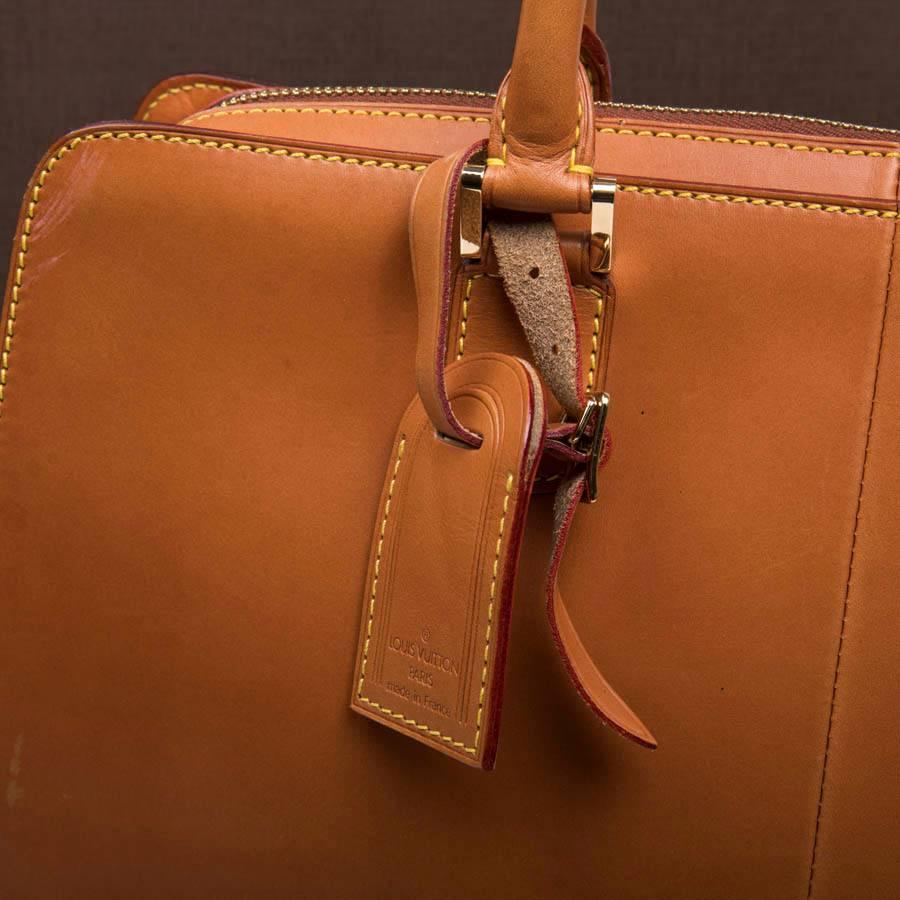 Louis Vuitton Gold Leather Bag 2