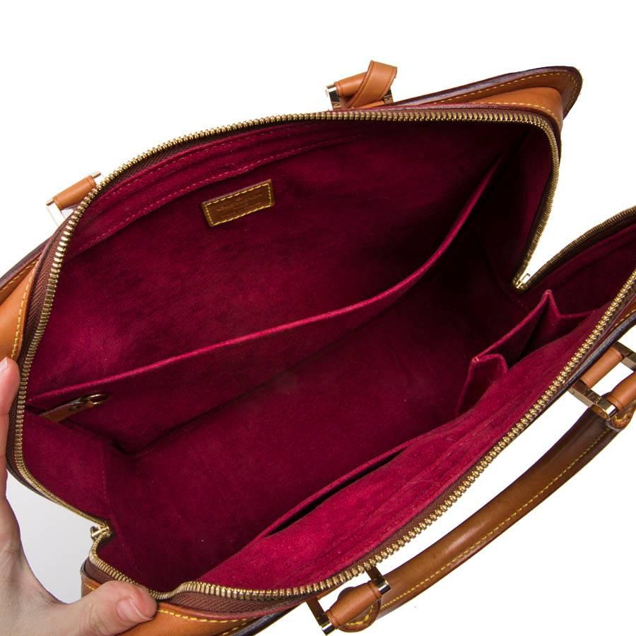 Louis Vuitton Gold Leather Bag 4