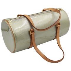 Louis Vuitton Bag Papillon Bedford in Green Patented // Sac Louis Vuitton