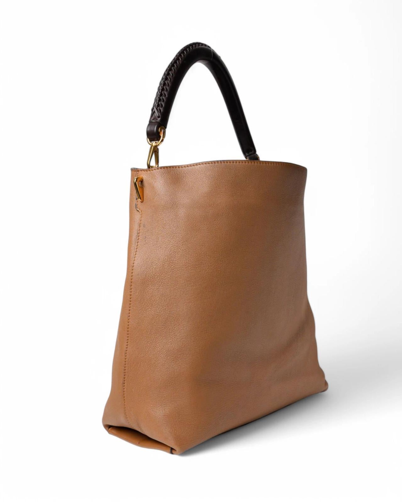 Louis Vuitton Bagatelle GM Taurillon Noisette Pour femmes en vente