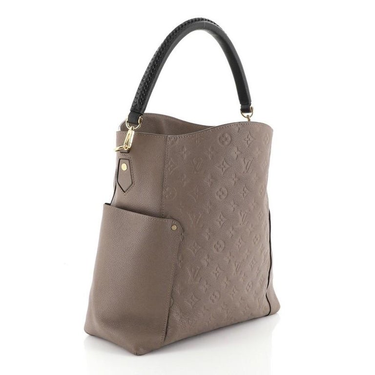 Louis Vuitton Bagatelle Monogram Empreinte Leather Hobo Bag