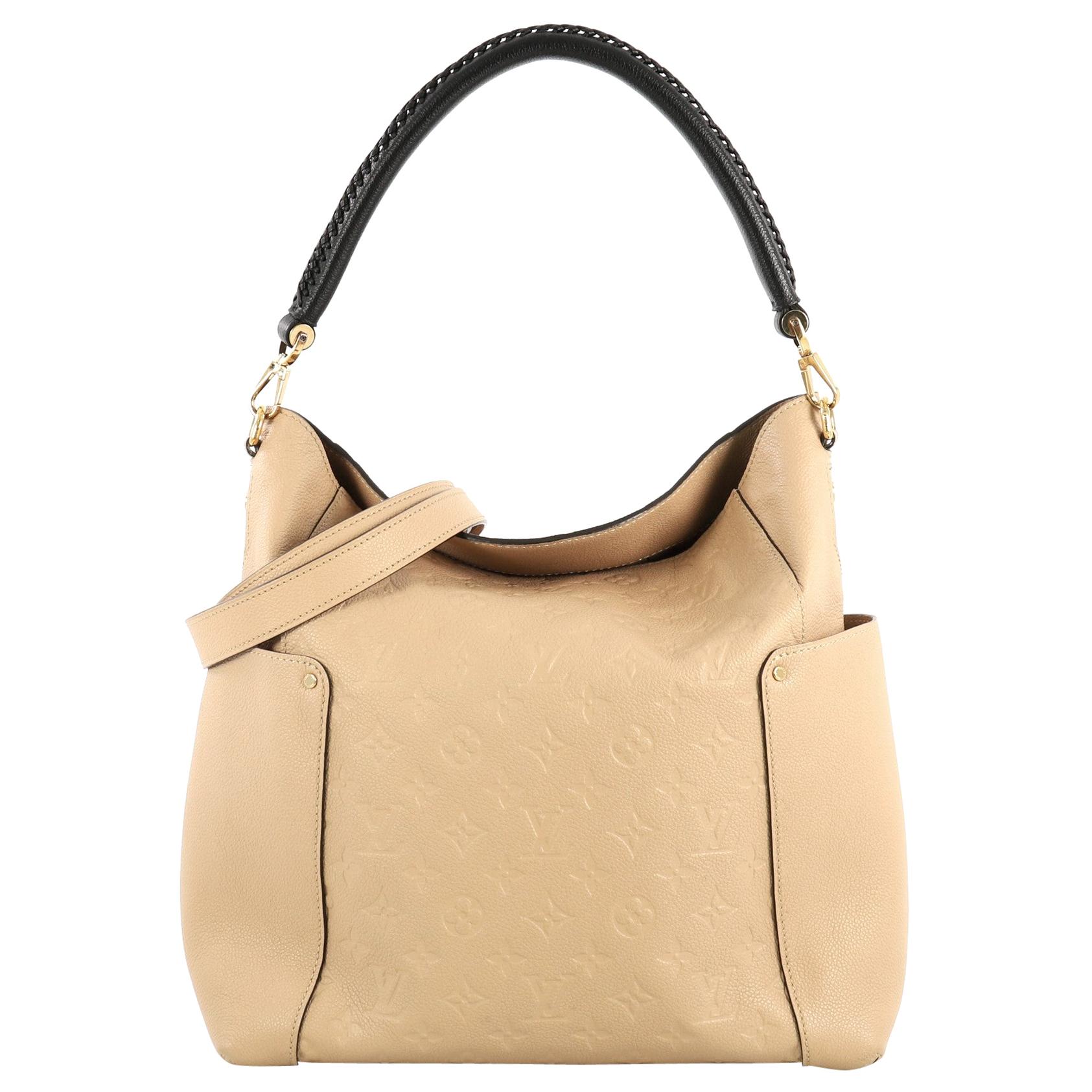 Louis Vuitton Bagatelle Hobo Monogram Empreinte Leather