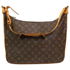 Louis Vuitton Bagatelle Hobo (Ultra Rare) Zip 870653 Brown Canvas Shoulder Bag