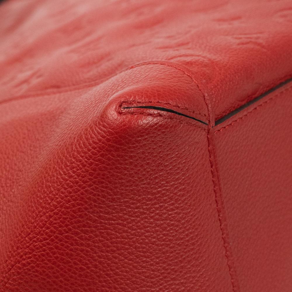 Louis Vuitton, Bagatelle in red leather 5