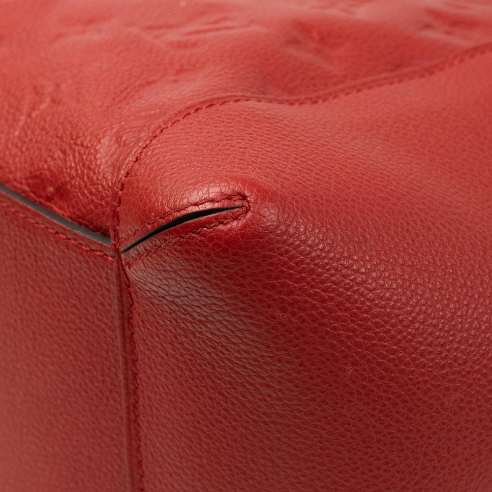 Louis Vuitton, Bagatelle in red leather 6