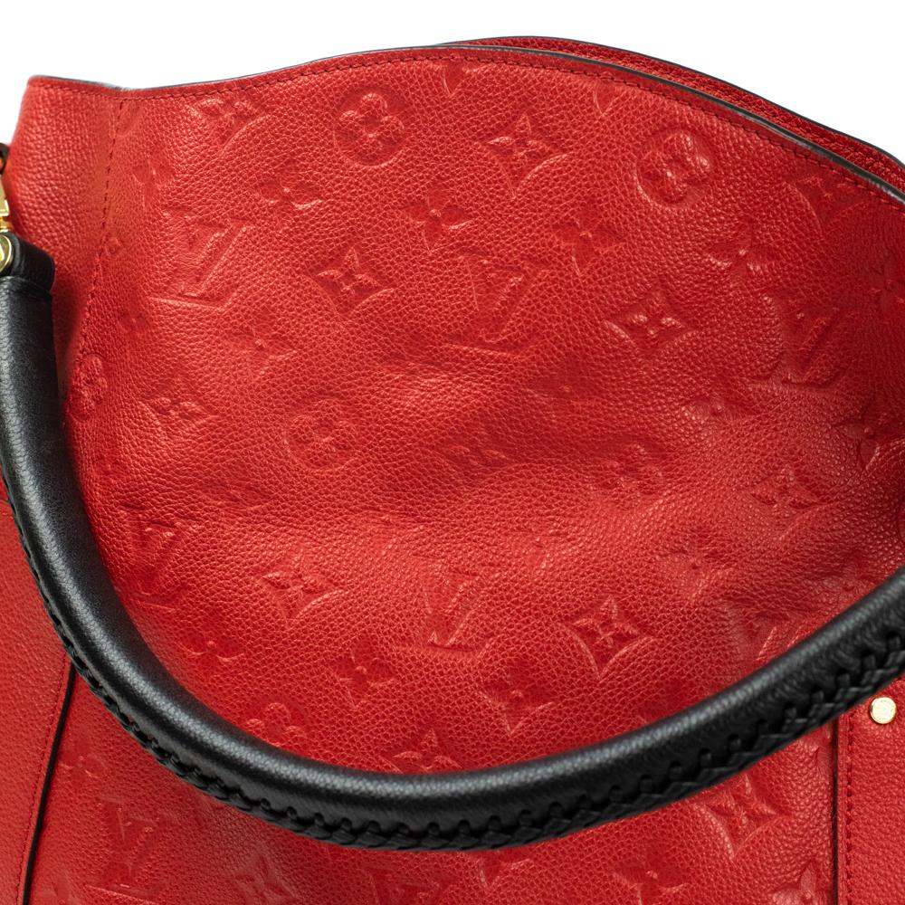 Louis Vuitton, Bagatelle in red leather 8