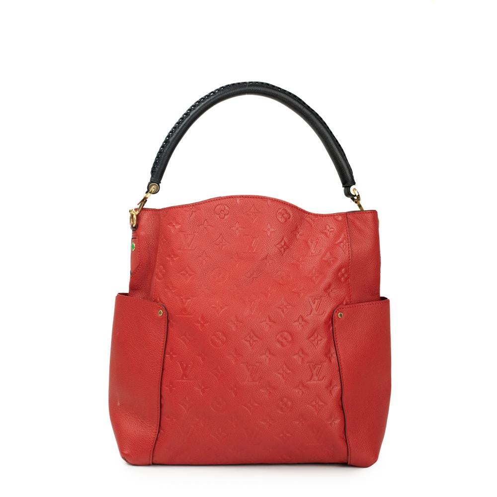 Red Louis Vuitton, Bagatelle in red leather