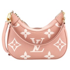 Louis Vuitton Diane Bicolore Tourterelle Creme Monogram Empreinte